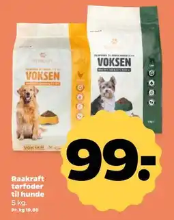 Netto Raakraft tørfoder til hunde, DKK 99 tilbud