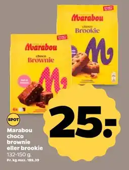 Netto Marabou choco brownie eller brookie, DKK 25 tilbud