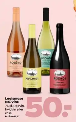 Netto Løgismose No. vine, DKK 50 tilbud