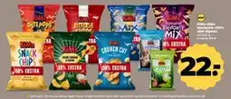 Netto KiMs chips maxipose +50% eller dipmix, DKK 22 tilbud