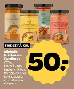 Netto Michelle Kristensen færdigret, DKK 50 tilbud