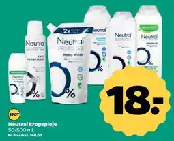 Netto Neutral kropspleje, DKK 18 tilbud