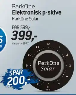 Thansen Elektronisk p-skive, DKK 399 tilbud