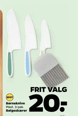 Netto Børneknive, DKK 20 tilbud