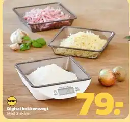 Netto Digital køkkenvægt, DKK 79 tilbud