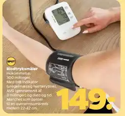 Netto Blodtryksmåler, DKK 149 tilbud