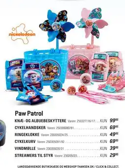 Thansen Paw Patrol, DKK 39.95 tilbud
