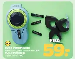 Netto Dymo prægetape, DKK 59 tilbud