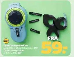 Netto Dymo prægemaskine, DKK 89 tilbud