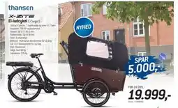 Thansen El-ladcykel, DKK 19999 tilbud