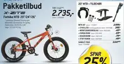 Thansen 20 MTB + TILBEHØR, DKK 2735 tilbud