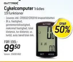 Thansen Cykelcomputer, DKK 99.5 tilbud