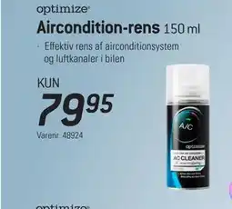Thansen Aircondition-rens, DKK 79.95 tilbud