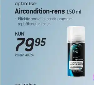 Thansen Aircondition-rens, DKK 79.95 tilbud