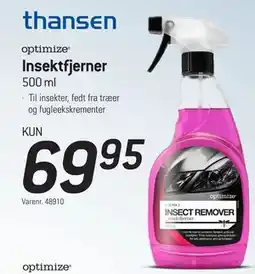 Thansen Insektfjerner, DKK 69.95 tilbud