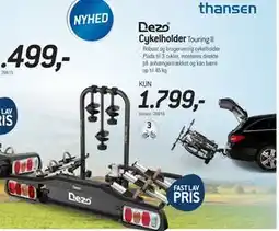 Thansen Cykelholder Touring II, DKK 1799 tilbud
