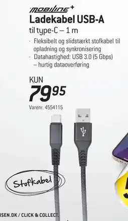 Thansen Ladekabel USB-A, DKK 79.95 tilbud