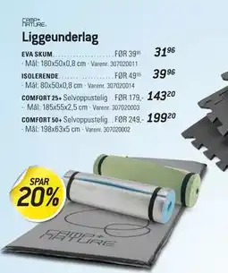 Thansen Liggeunderlag tilbud