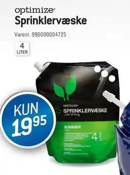 Thansen Sprinklervæske, DKK 19.95 tilbud