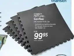 Thansen Gulvfliser, DKK 99.95 tilbud