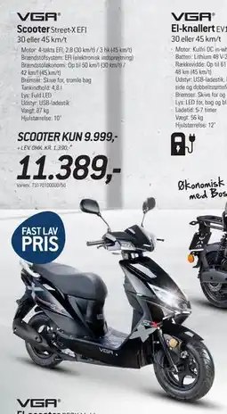 Thansen Scooter, DKK 11389 tilbud
