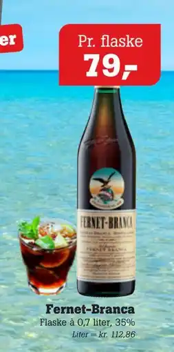 Poetzsch Padborg Fernet-Branca, DKK 79 tilbud