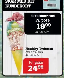Poetzsch Padborg Nordthy Twisters, DKK 24.99, Medlemspris tilbud