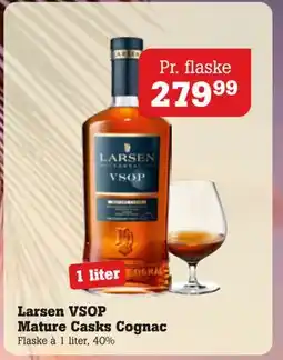 Poetzsch Padborg Larsen VSOP Mature Casks Cognac, DKK 279.99 tilbud