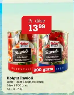 Poetzsch Padborg Hofgut Ravioli, DKK 13.99 tilbud