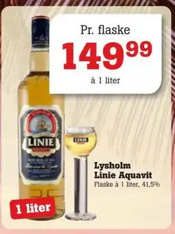 Poetzsch Padborg Lysholm Linie Aquavit, DKK 149.99 tilbud