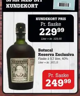 Poetzsch Padborg Botucal Reserva Exclusiva, DKK 249.99, Medlemspris tilbud