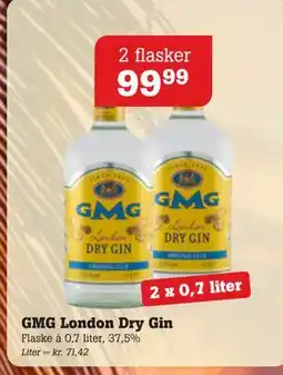 Poetzsch Padborg GMG London Dry Gin, DKK 99.99 tilbud