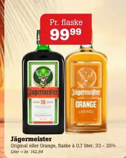 Poetzsch Padborg Jägermeister, DKK 99.99 tilbud