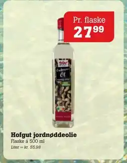Poetzsch Padborg Hofgut jordnøddeolie, DKK 27.99 tilbud