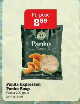 Poetzsch Padborg Panda Expressen Panko Rasp, DKK 8.99 tilbud