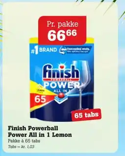 Poetzsch Padborg Finish Powerball Power All in 1 Lemon, DKK 66.66 tilbud