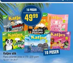 Otto Duborg Katjes slik tilbud