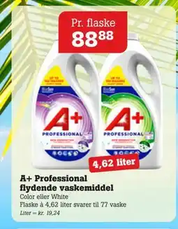 Poetzsch Padborg A+ Professional flydende vaskemiddel, DKK 88.88 tilbud