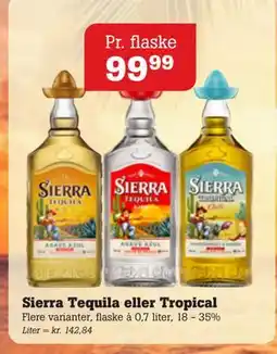 Poetzsch Padborg Sierra Tequila eller Tropical, DKK 99.99 tilbud