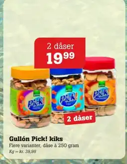 Poetzsch Padborg Gullón Pick! kiks, DKK 19.99 tilbud