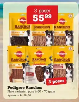 Poetzsch Padborg Pedigree Ranchos, DKK 55.99 tilbud