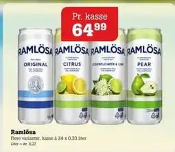 Poetzsch Padborg Ramlösa, DKK 64.99 tilbud