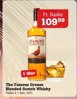 Poetzsch Padborg The Famous Grouse Blended Scotch Whisky, DKK 109.99 tilbud