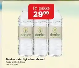 Poetzsch Padborg Denice naturligt mineralvand, DKK 29.99 tilbud