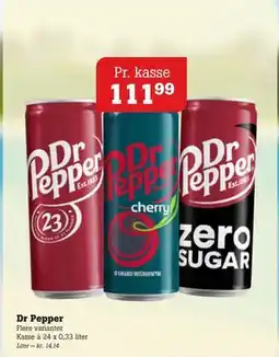 Poetzsch Padborg Dr Pepper, DKK 111.99 tilbud