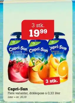 Poetzsch Padborg Capri-Sun, DKK 19.99 tilbud