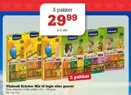 Poetzsch Padborg Vitakraft Kräcker Mix til fugle eller gnaver, DKK 29.99 tilbud