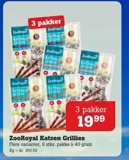 Poetzsch Padborg ZooRoyal Katzen Grillies, DKK 19.99 tilbud