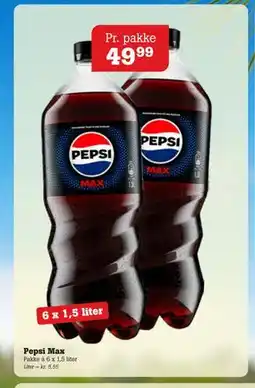 Poetzsch Padborg Pepsi Max, DKK 49.99 tilbud