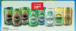 Poetzsch Padborg Tuborg øl, DKK 79.99 tilbud